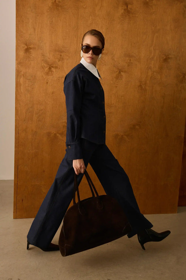 Denim Lacivert Pantolon