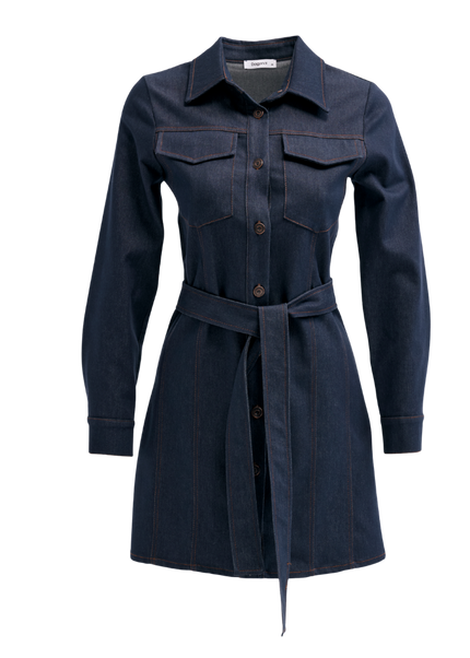 Denim Elbise