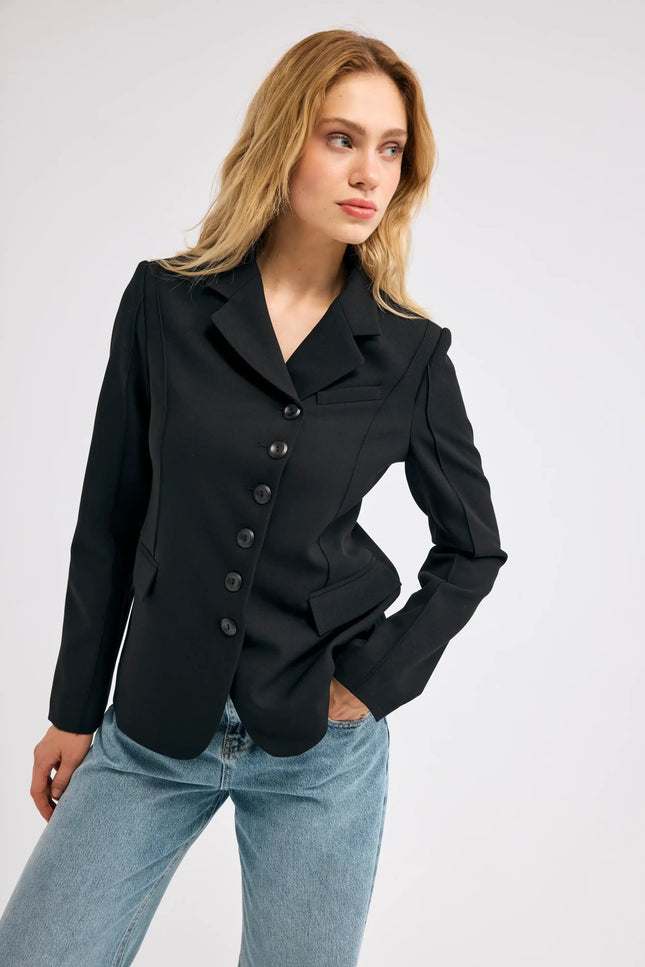 Siyah Blazer Ceket