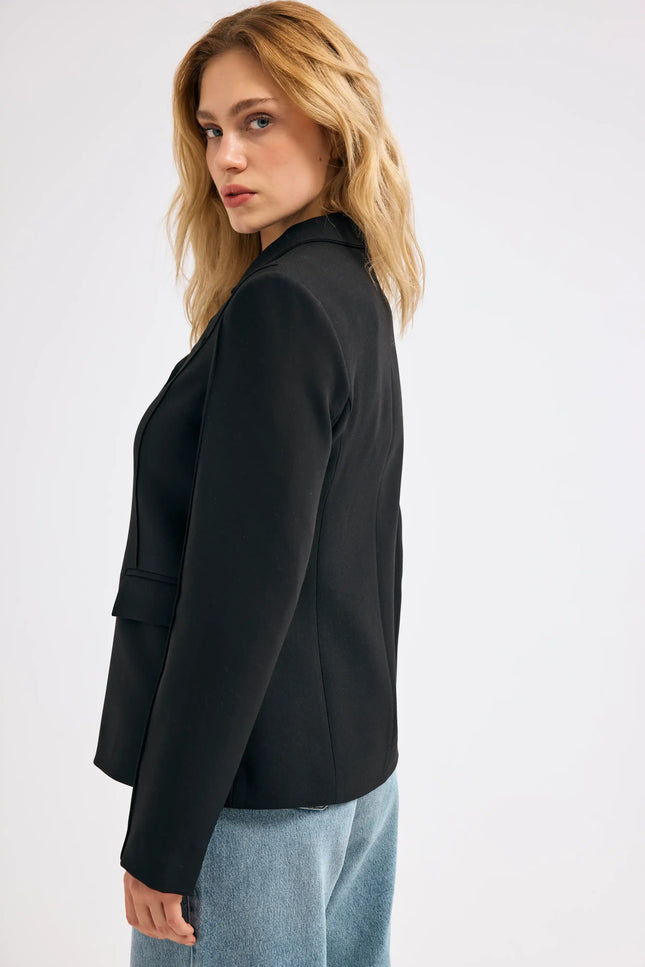 Siyah Blazer Ceket