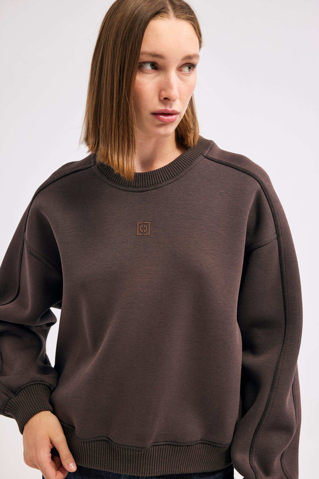 Kahverengi Sweatshirt