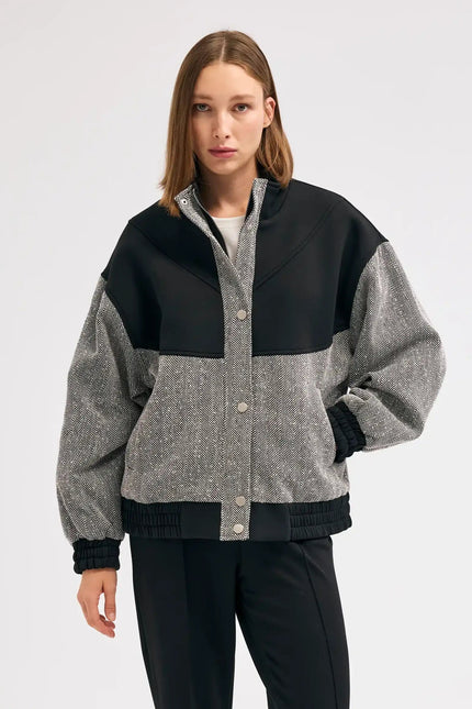 Balıksırtı Siyah Mont