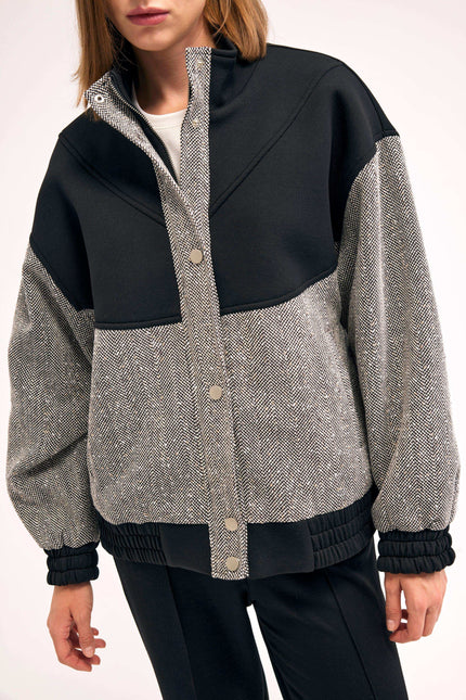 Balıksırtı Siyah Mont