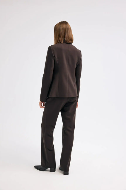 Kahverengi Blazer Ceket