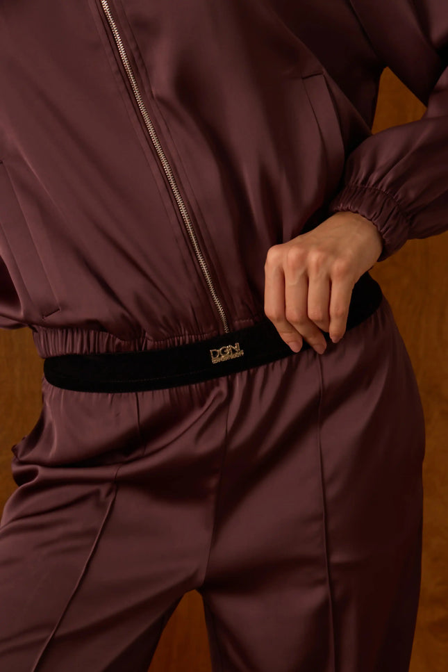 Kahverengi Yüksek Bel Pantolon