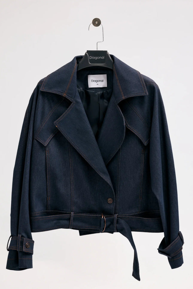 Lacivert Denim Pantolon