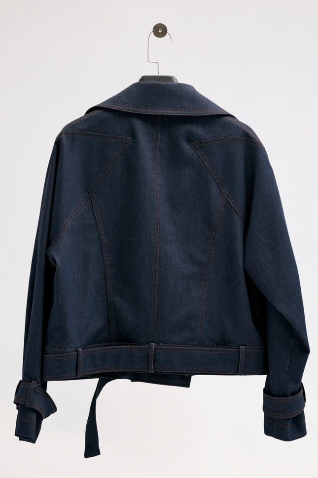 Lacivert Denim Pantolon