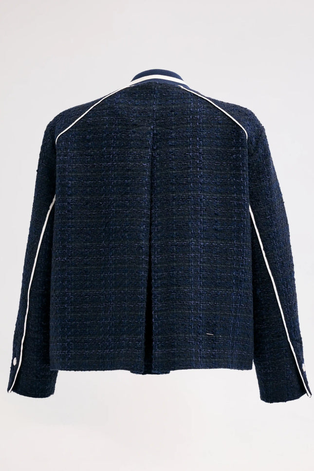 Lacivert Metal Düğmeli Ceket