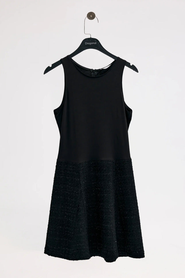 Ceket Elbise İkili Siyah Takım