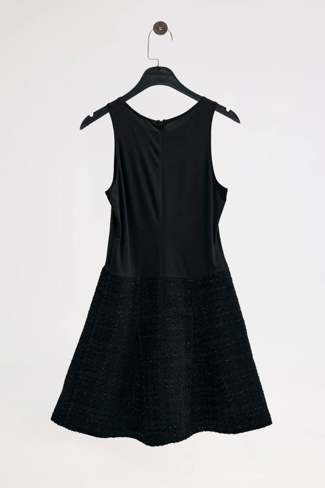 Ceket Elbise İkili Siyah Takım