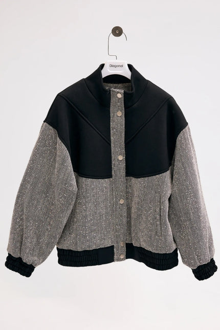 Balıksırtı Siyah Mont