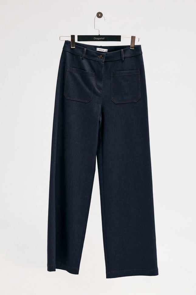 Denim Lacivert Pantolon