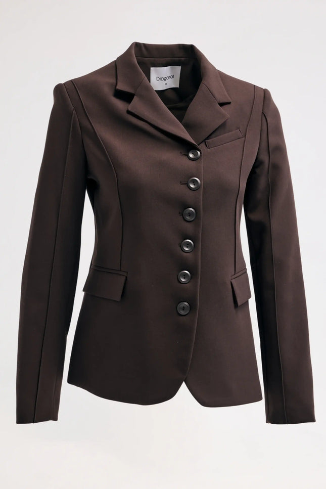 Kahverengi Blazer Ceket