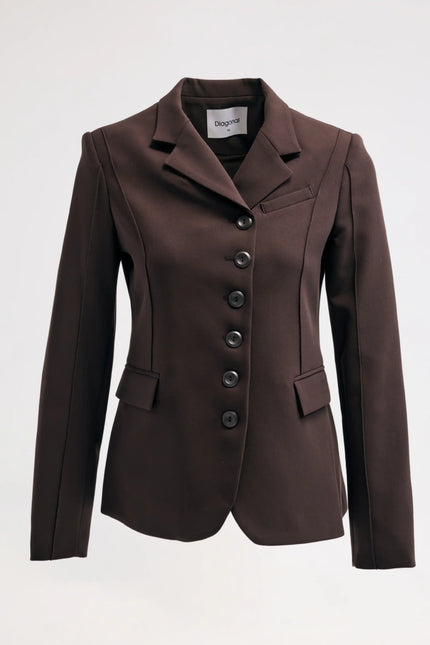 Kahverengi Blazer Ceket