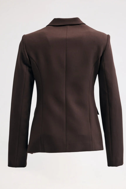 Kahverengi Blazer Ceket