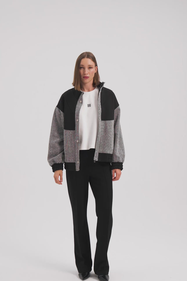 Balıksırtı Siyah Mont